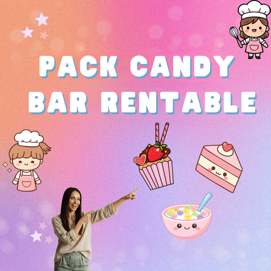 👩‍🍳 PACK CANDY BAR RENTABLE